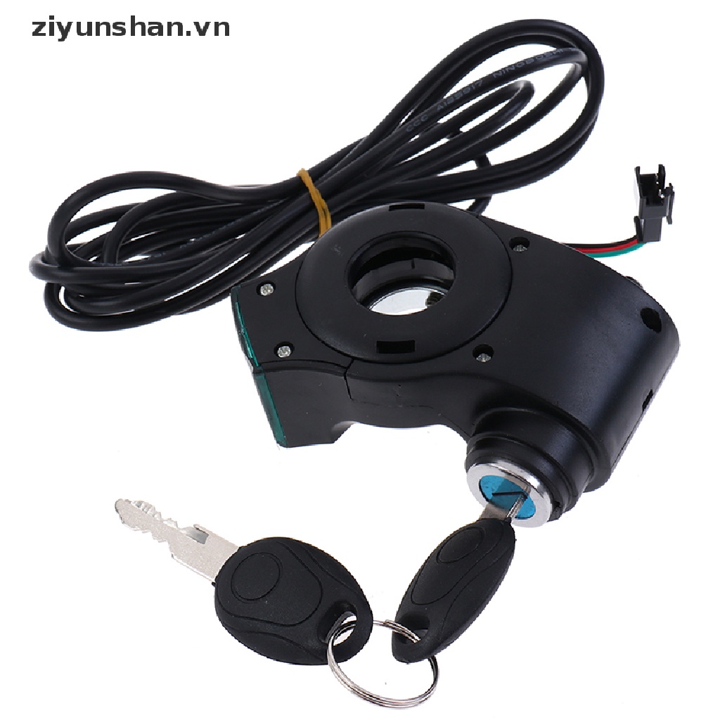 Công Tắc Nguồn Cho Xe Đạp Điện ziyunshan Kèm Chìa Khóa vn