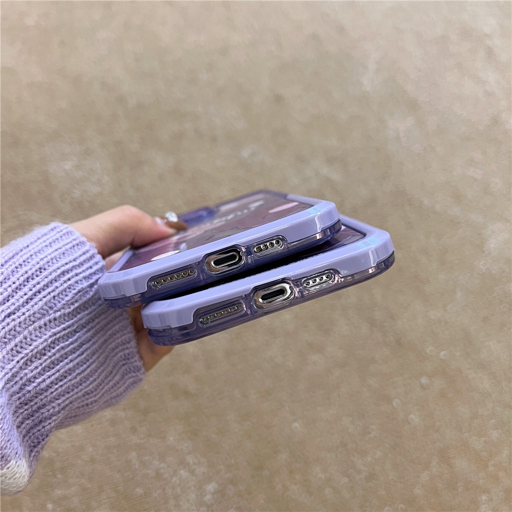 Ốp Điện Thoại tpu Mềm Kèm Giá Đỡ Tàng Hình Cho iphone 15 pro max 14 pro max 13 pro max 12 pro max