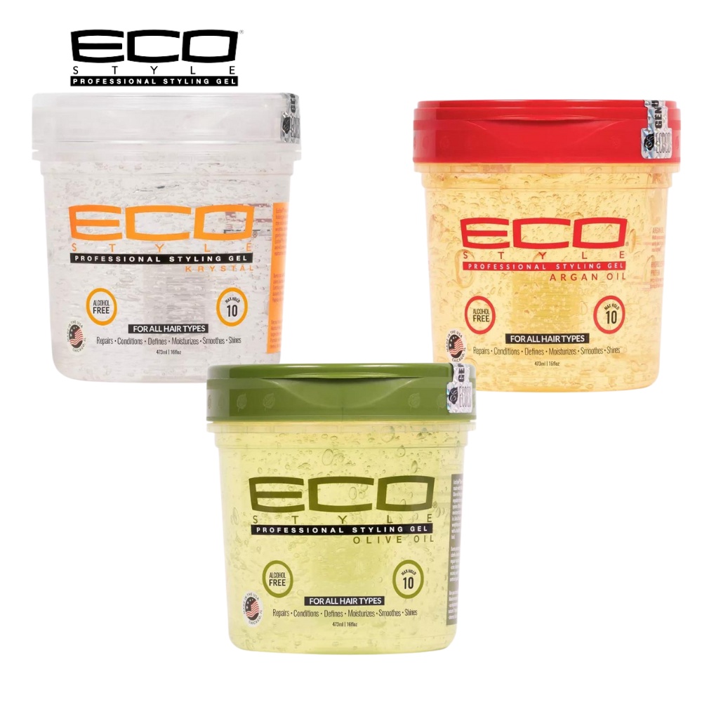 Gel Eco Style vuốt tạo kiểu mọi loại tóc nam nữ - 473ml