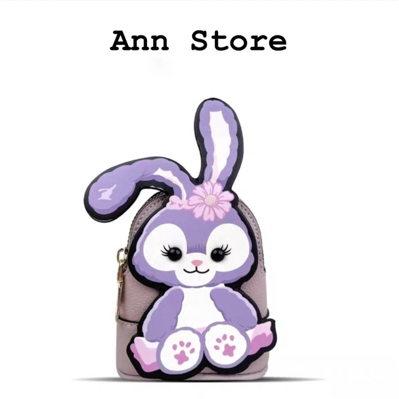 Túi xách đeo chéo thỏ tím mini full hộp