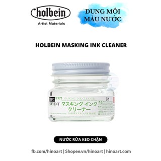 Nước rửa keo chặn Holbein Masking Ink Cleaner - 40ml