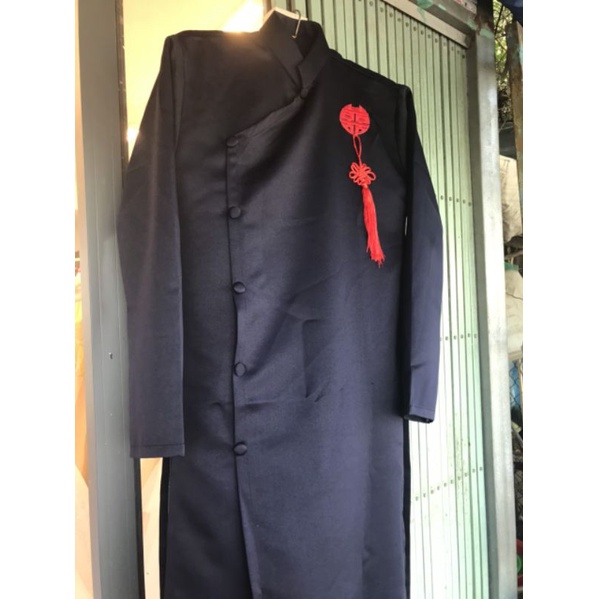 Áo dài nam tết chữ hỷ có bigsize nhiều màu