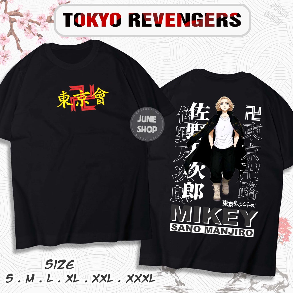 Áo Tokyo Revengers - Áo Anime in hình Mikey cực đẹp, mẫu áo mới nhất