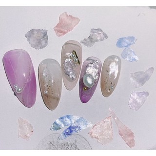Vảy cá ánh xà cừ dùng trang trí móng-ĐỒ NAIL VIỆT