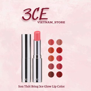 Son dưỡng bóng 3ce glow lip color