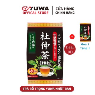 Trà lá đỗ trọng yuwa 100% lá đỗ trọng giảm stress