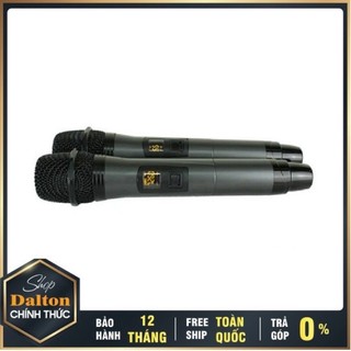 Micro karaoke không dây UHF chính hãng Dalton BU02 cho loa karaoke gia đình, micro cao cấp bắt sóng cực mạnh, hát nhẹ.