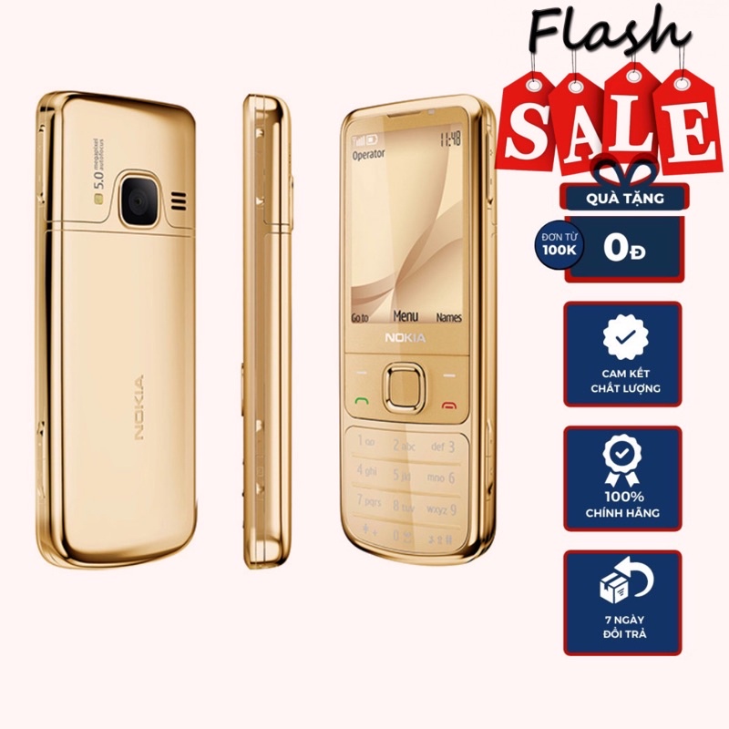 HelloPhoneĐiện Thoại NOKIA 6700 Classic Nguyên Zin Chính Hãng Trùng imeil Màn Hình Zin Bảo Hành 12 Tháng