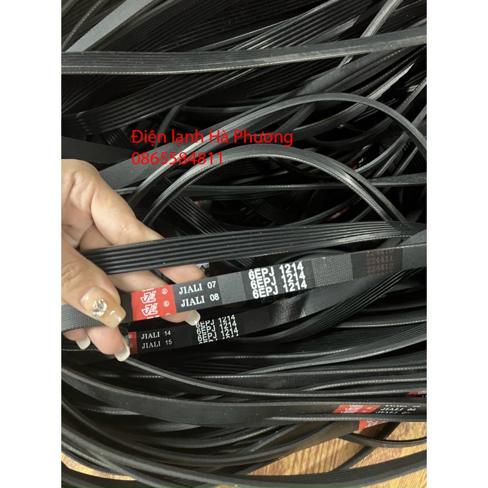 Dây curoa máy giặt sấy PANASONIC, NATIONAL lồng ngang - đai curoa cửa trước 6EPJ 1214 PANASONIC, NATIONAL - 6 RÃNH