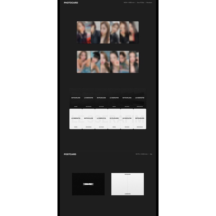 LE SSERAFIM - 1st Mini Album