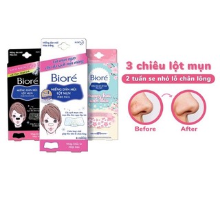 Miếng dán mũi lột mụn Biore