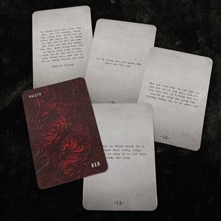 Bộ Bài Nhắc Nhở Haletu Red (Passion) (Guu Tarot Shop)