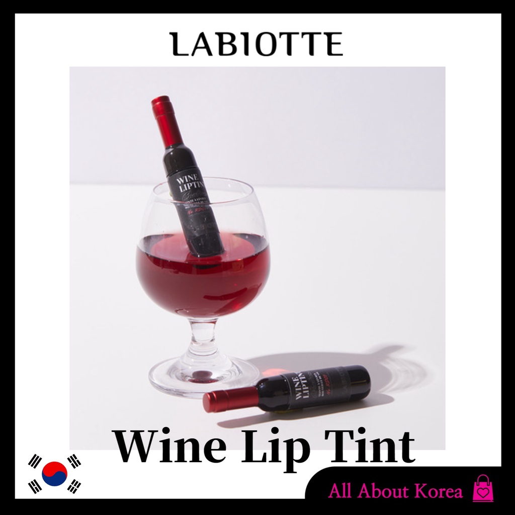 [LABIOTTE]Chateau Wine Lip Tint, Son Tint Hình Chai Rượu Vang Chateau