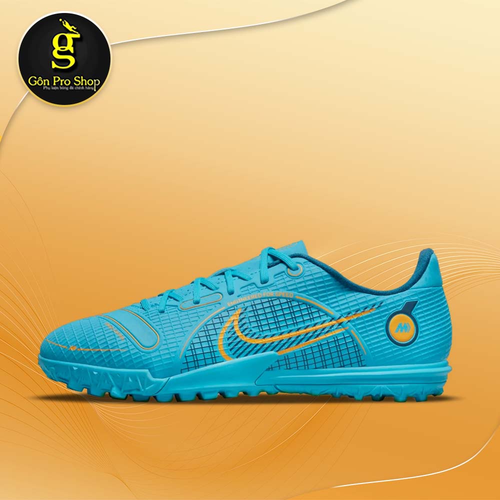 GIÀY BÓNG ĐÁ CHÍNH HÃNG - VAPOR 14 ACADEMY TF KIDS - XANH DƯƠNG - GIÀY BÓNG ĐÁ SÂN CỎ NHÂN TẠO