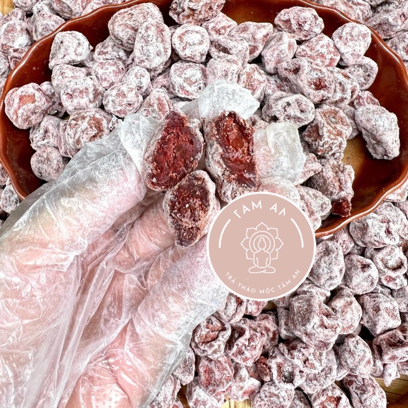 Xí Muội Đào Khô, Ô Mai Xí Muội Chua Thái Lan Xuất Khẩu Chính Hãng 500g