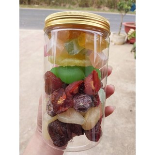 hũ 500gr mứt thập cẩm đặc sản Đà  Lạt
