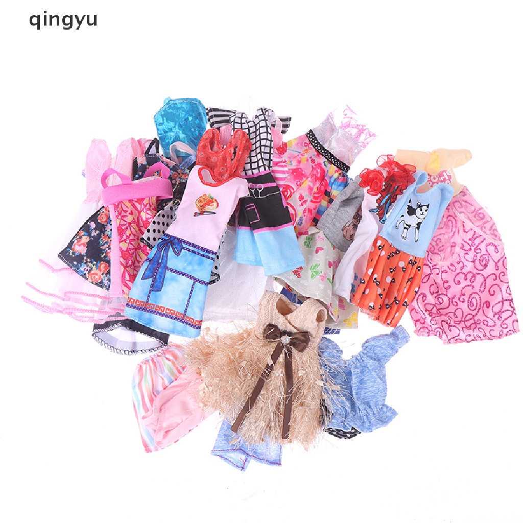 Đầm Đồ Chơi Búp Bê 30cm Thời Trang Mặc Hàng Ngày