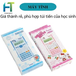 Máy Tính Casio - Máy Tính Học Sinh Hình Hello Kitty Và Doraemon