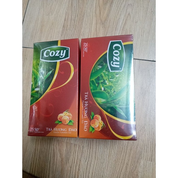 Trà Cozy Đào túi lọc 50g