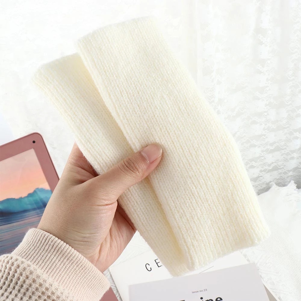 Găng Tay Len Lông Nhung Mềm Mại Giữ Ấm Chạm Màn Hình Cảm Ứng Thời Trang Cho Nữ