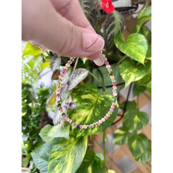 Vòng tay Tour đa sắc size bé 3.5 li siêu xinh