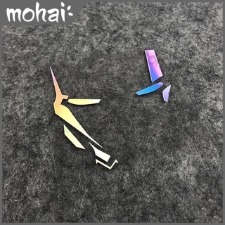 Iron Man Miếng Dán Trang Trí Kính Chắn Gió Xe Hơi Hình Phản Quang Thời Trang