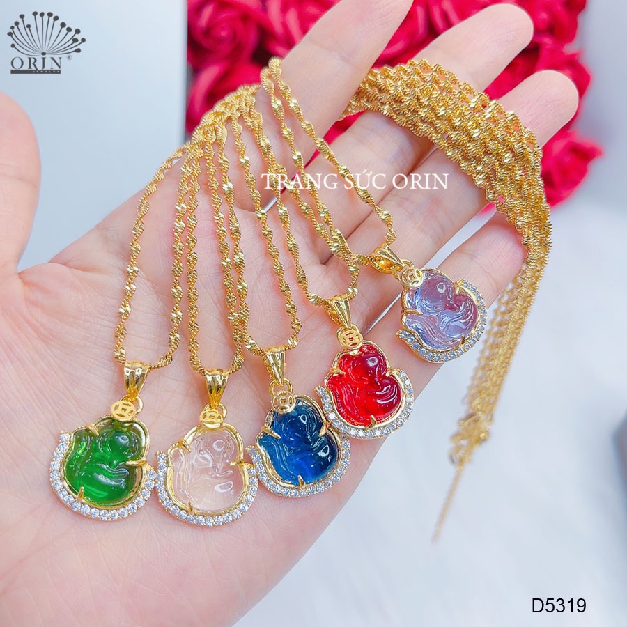 Dây chuyền hồ ly đủ màu thiết kế cao cấp Orin D5319