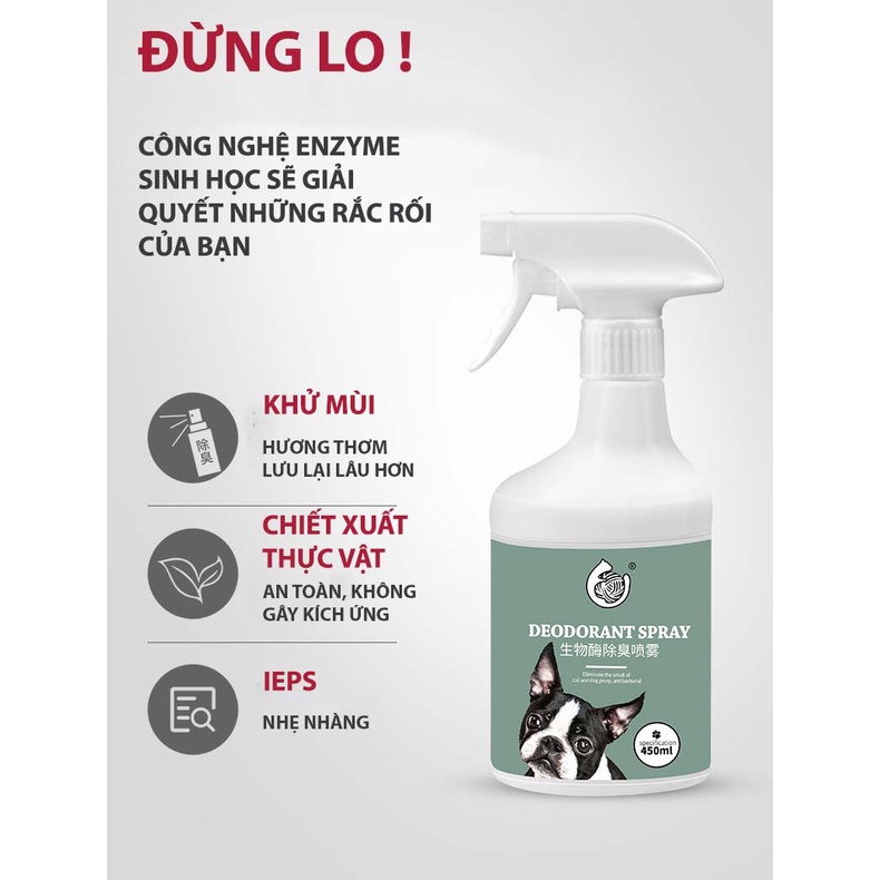 XỊT NGĂN CHẶN CHÓ, MÈO PHÓNG ẾU BỪA BÃI,CẮN PHÁ BỪA BÃI  - CHÍNH HÃNG