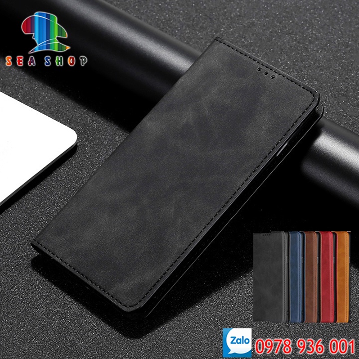 Bao da iPhone 6 Plus, 6s Plus Cao cấp - Thiết kế dạng ví sang trọng -Phong cách Da lộn - Có ngăn cài thẻ - tiên mặt