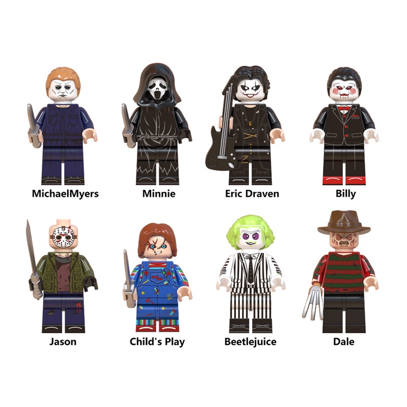 Mô Hình Nhân Vật jason freddy krueger Sát Thủ Trong Phim Kinh Dị halloween