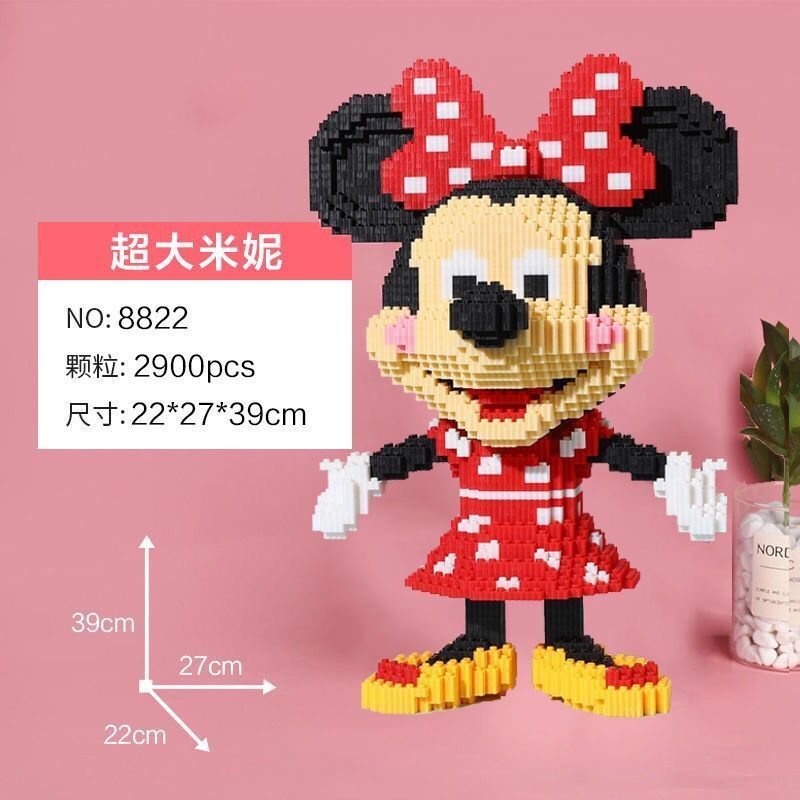 Disney Bộ Đồ Chơi Lắp Ráp Lego Mini Hình Chuột Mickey Minnie Dành Cho Bé