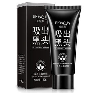 Lột mụn than tre hoạt tính Bioaqua tem vàng tuýp 60g lột mụn đầu đen senana