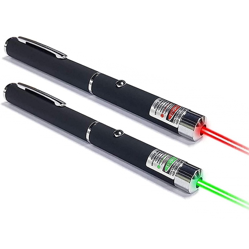 Đèn pin laze công suất cao 5mw màu đỏ / xanh lá / tím xanh dương