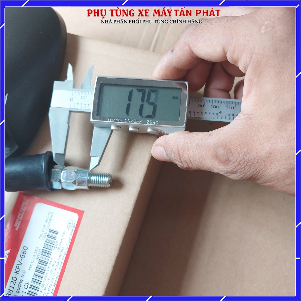 Gương Hậu Hàng Zin Xe Máy Wave /Future /Dream /Winner /Sonic /Vario /Axelo Chính hãng Honda