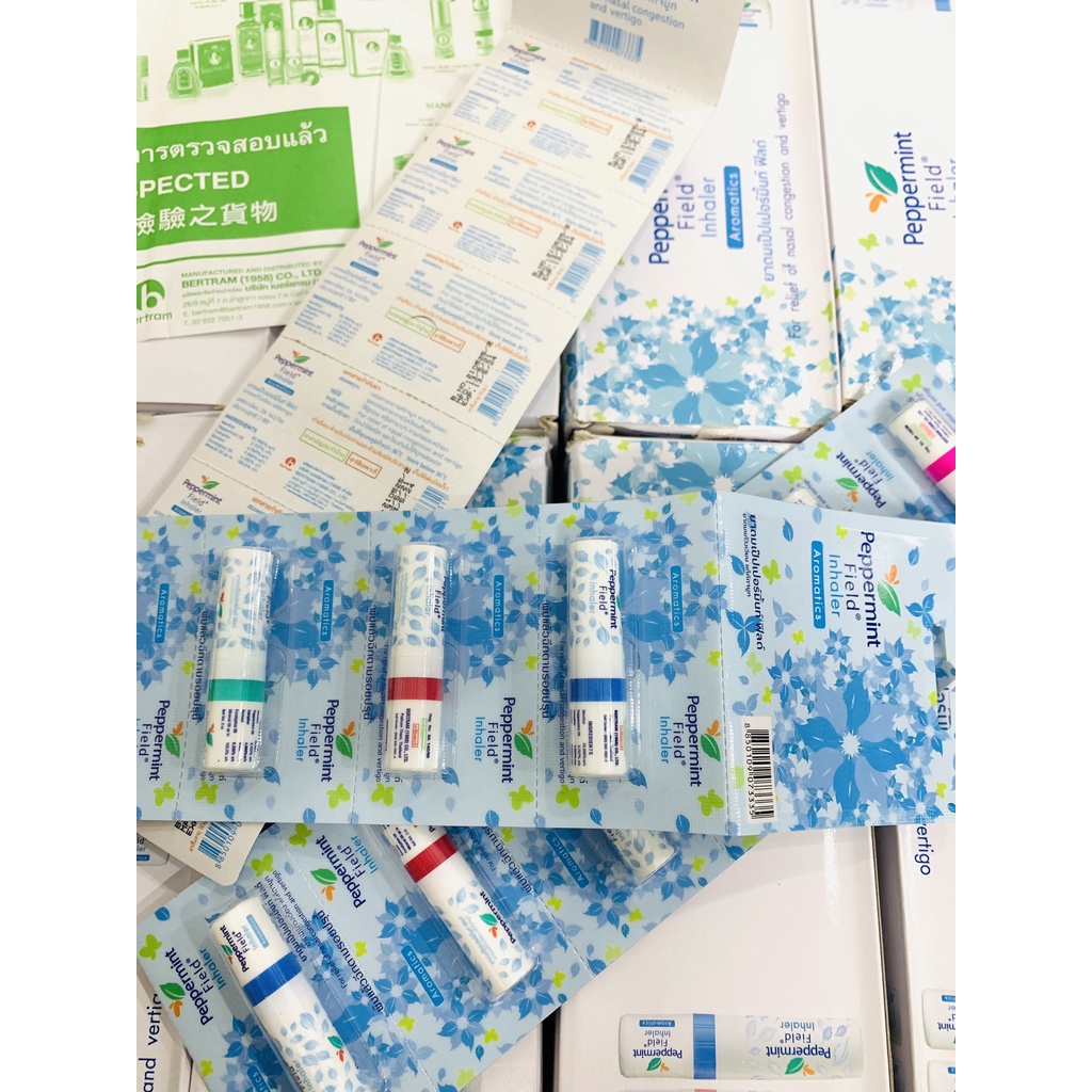 Ống Hít Thông Mũi PEPPERMINT FIELD Inhaler thái lan