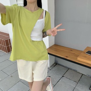 [Plus Size] (40-150kg) Áo Thun Tay Ngắn Oversize