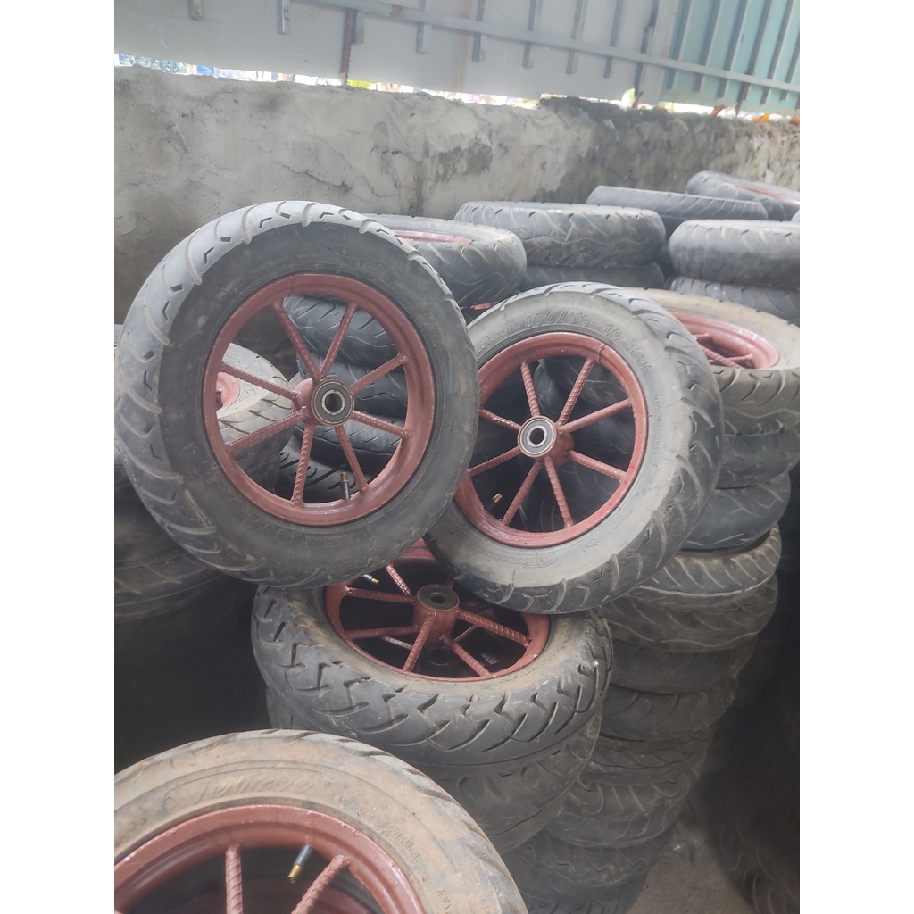 Bánh Xe Rùa Xăm Mới 8 nan  6203 Hoặc 6204 BanhXeCaoSu