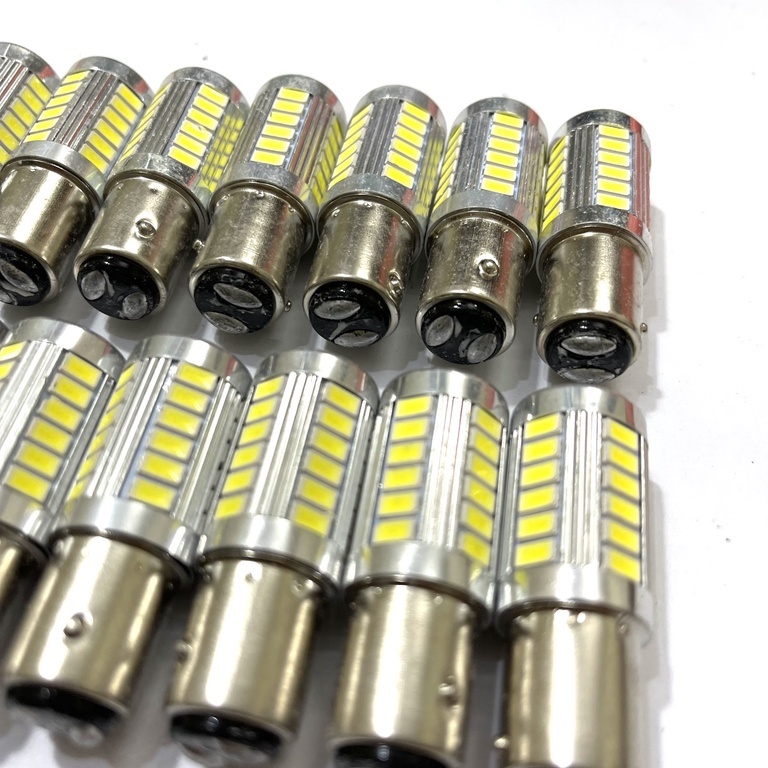 Đèn hậu chớp nháy 33 Tim Led chân M5 2 chế độ - Đèn Led Hậu Nháy Ô Tô Xe Máy Cực Đẹp