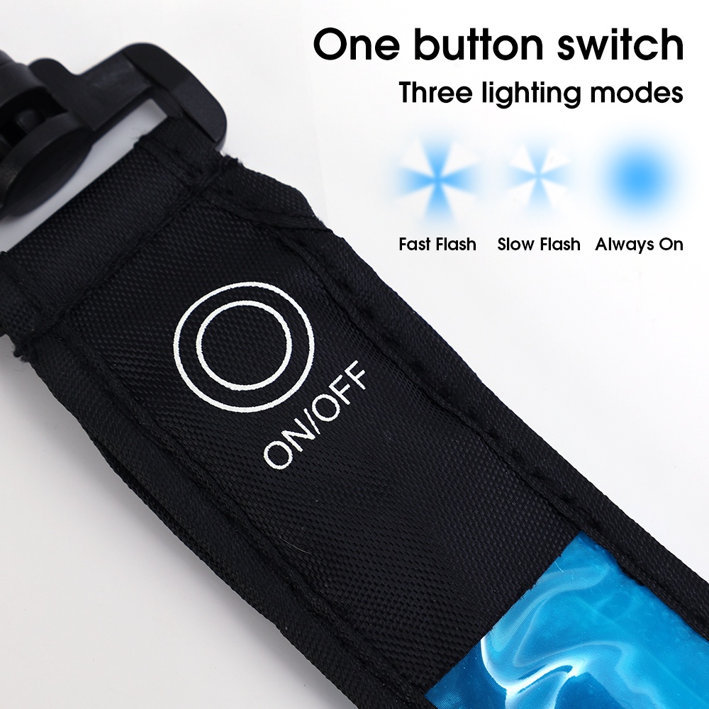 Ba Lô Có Đèn LED 3 Chế Độ Kèm Móc Tiện Dụng Cho Xe Đạp Leo Núi