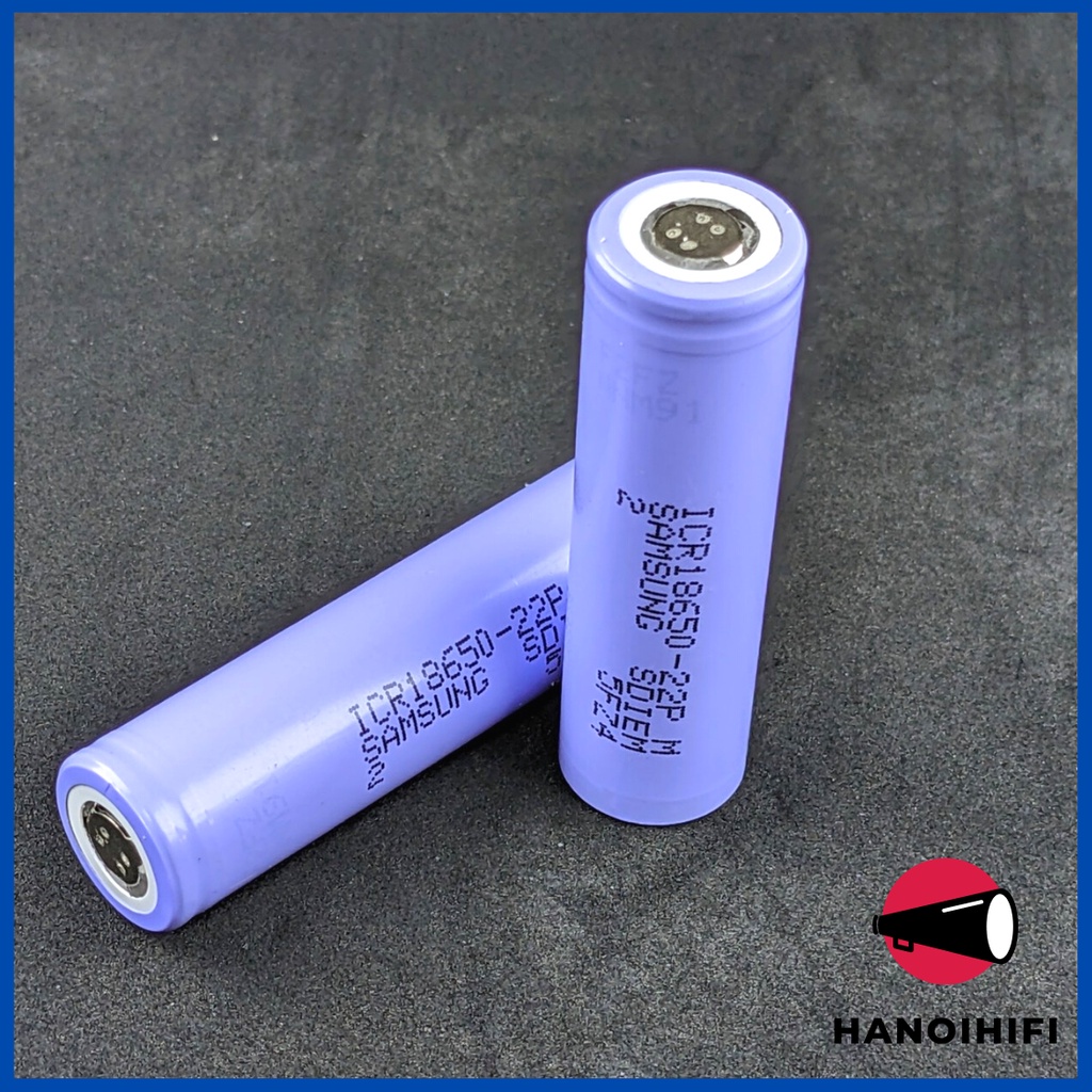Cell Pin 18650 Samsung 22P chính hãng tháo khối từ xe điện, có thể ráp pin máy khoan, pin loa