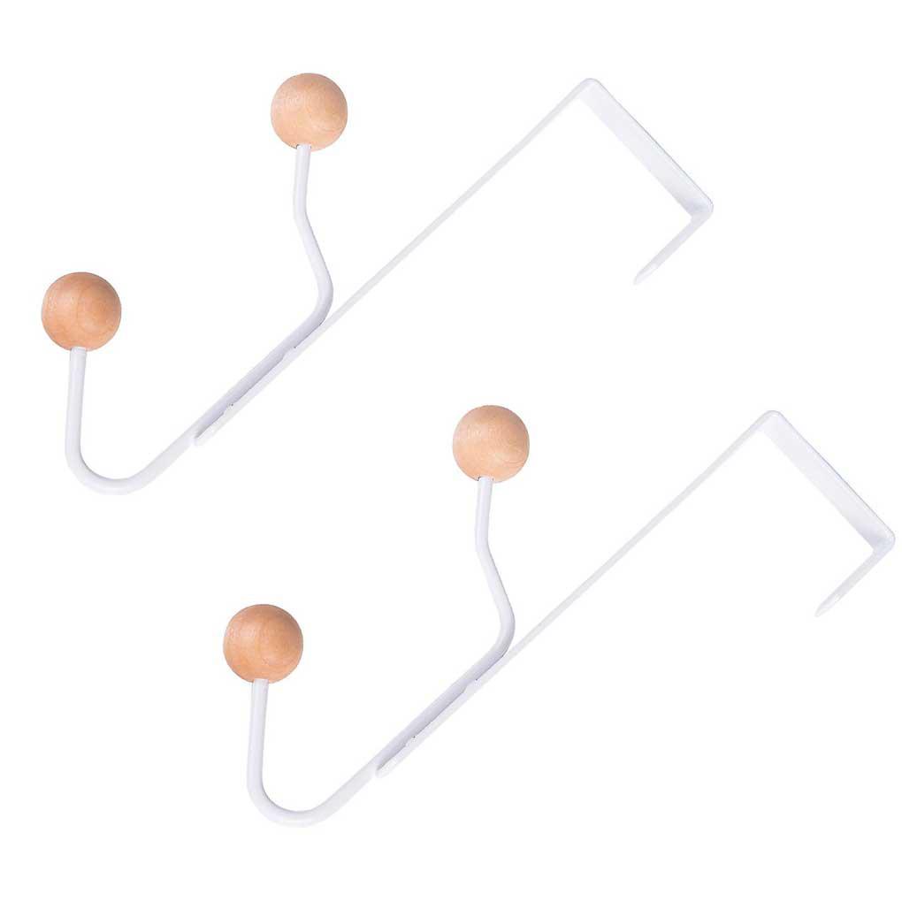 Set 2 Móc Treo Đồ Gắn Tường Tiện Dụng Cho Nhà Bếp / Phòng Tắm
