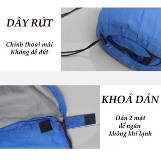 Túi ngủ văn phòng, du lãm dã ngọai, Đi Phượt ứng dụng hoàn toàn có thể cất giữ - Túi ngủ giữ ấm rét mướt êm ái