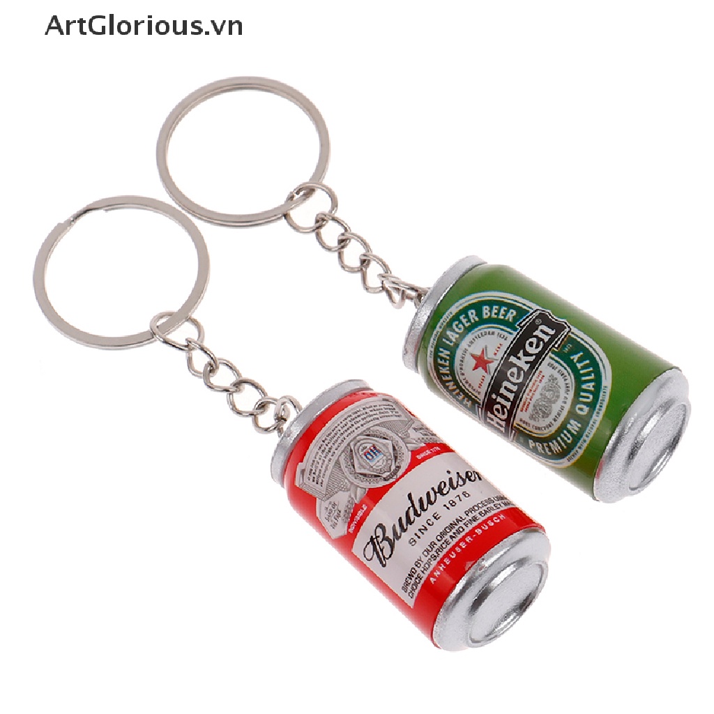 Móc Khóa Hình Lon Bia Độc Đáo