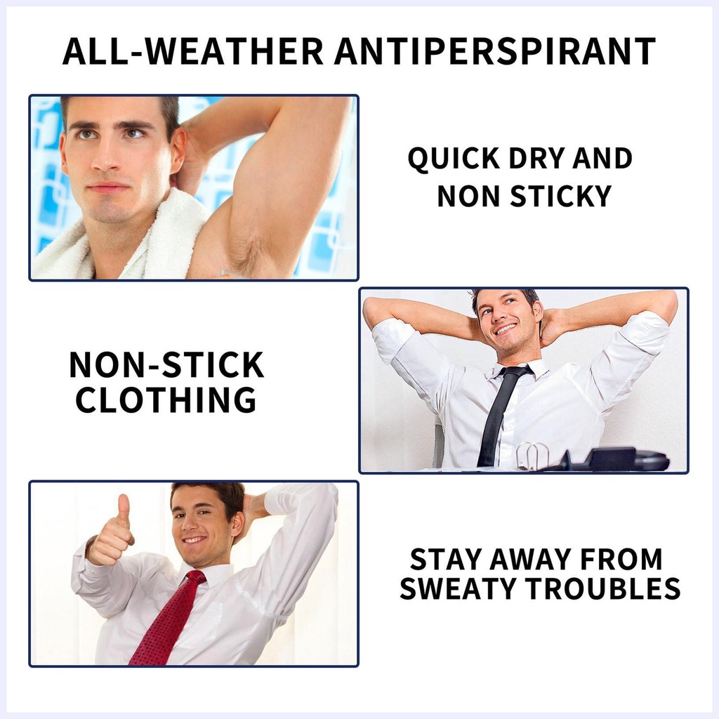 Cuộn Hạt Lăn Khử Mùi Chống Mồ Hôi 1.7oz Lâu Trôi Dành Cho Nam Và Nữ