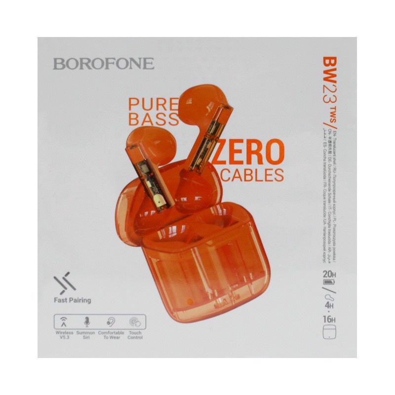 Tai Nghe Không Dây BOROFONE BW23 TWS Bluetooth 5.3 Chống Nước Điều Khiển Cảm Ứng, Thiết Kế Cực Đẹp. Bảo Hành 12 Tháng.