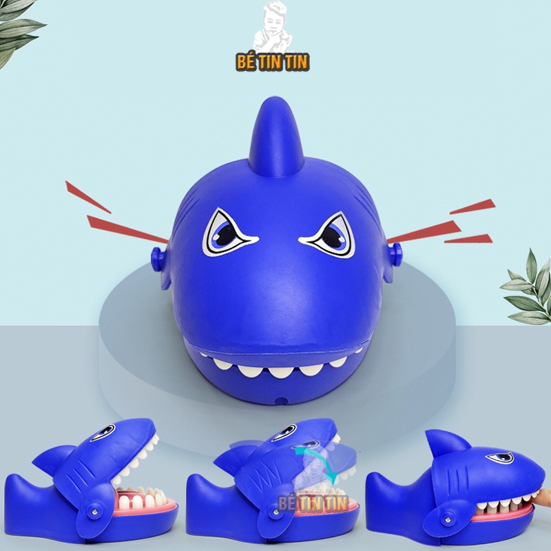 Đồ Chơi CÁ MẬP Cắn Tay CÓ LOA CÓ NHẠC / Đồ Chơi Cá Sấu Khám Răng Cho Bé - Đồ Chơi TinTin