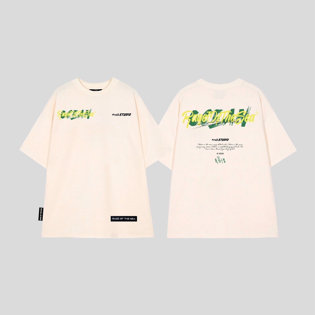 ÁO THUN T-SHIRT UNISEX RAGE OF THE SEA (ROTS STUDIO) &quot;OCEAN&quot;