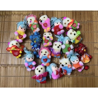 Set 3 móc khoá gấu bông creepy thay thế hình nhân 🖤🖤🖤