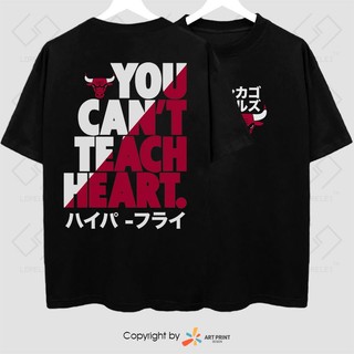 Áo thun Chicago Bulls You Can't Teach Heart ngắn tay