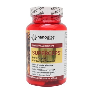 Viên uống đông trùng hạ thảo Nanogize Superceps Pure Organic Cordyceps Sinensis